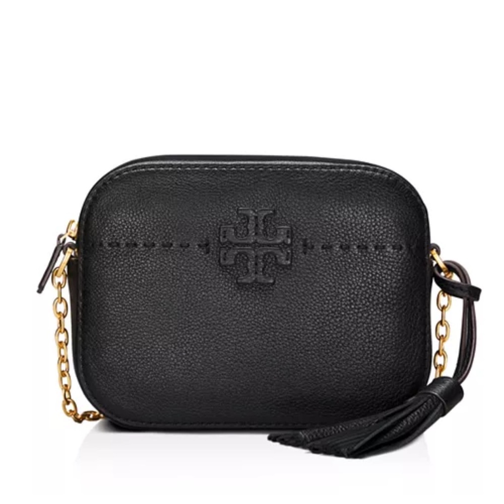 Tory Burch McGraw Leather Camera Crossbody